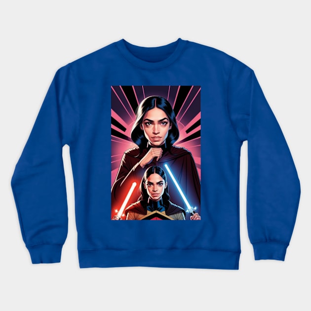 THE SQUAD- ALEXANDRIA OCASIO-CORTEZ 5 Crewneck Sweatshirt by truthtopower